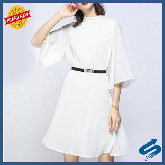 Adjustable Thin Belt with Alloy Turn Lock for Dresses and Jeans main image 5